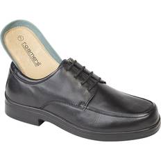 Roamers Roamers Mens Wide Lace Shoe Black