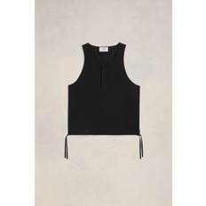 Baumwolle - Unisex Tanktops Ami Paris de Cœur Tanktop Schwarz Unisex