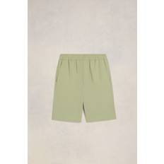 Ami Paris Men Shorts Ami Paris Elasticated Waist Bermuda Shorts Green for Men