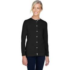 Modal Cardigans Devon & Jones DP181W Ladies Perfect Fit Ribbon Cardigan