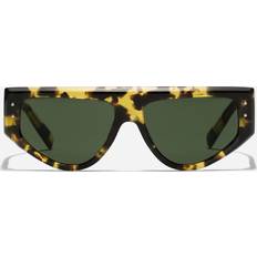Solglasögon Dolce & Gabbana DG4461 343371 Acetat Sköldpaddemönstradeshell Solglasögon Grön