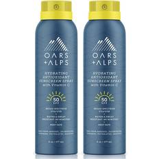 Oars + Alps Hydrating SPF 50 Sunscreen Spray, Skin Infused with Vitamin C