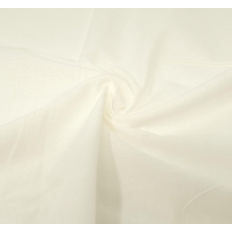 Cotton Fabrics Roc-Lon Bleached LL Utility Muslin Fabrics White