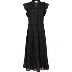 Dam - Svarta Klänningar Neo Noir Ankita S Voile Dress - Svart