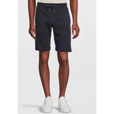 Paul Smith Men Shorts Paul Smith Ps Regular Fit Zebra Badge Jersey Short Blue