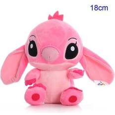18cm pink Cute Soft Stitch Stuffed plush toy cartoon anime Lilo Stitch Plush Toys