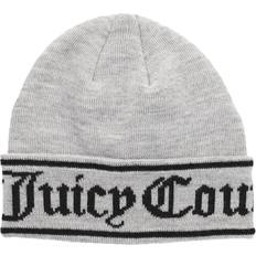Juicy Couture Accessoarer Juicy Couture Ingrid Flat Knit Beanie Silver Marl