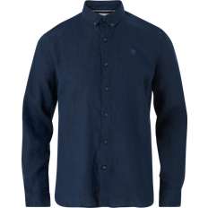 Timberland Skjortor Timberland Mill Brook Linen Shirt - Marinblå