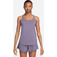 Nike Purple Tops Nike One Classic Dri-Fit Strappy Tank Top - Purple