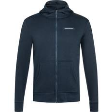 Peak performance logo hood blue shadow Peak Performance Logo Zip Hood - Blue Shadow