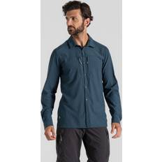 Craghoppers Överdelar Craghoppers Nosilife Pro Long Sleeved Shirt - Blå