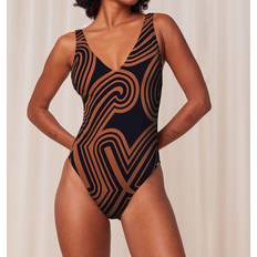 Bruin Badkleding Triumph Flex Smart Swimsuit - Multicolour