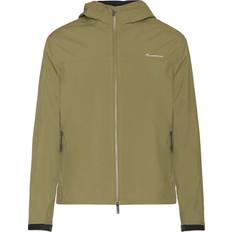 Knowledge Cotton Apparel Herr Jackor Knowledge Cotton Apparel Men's Nordenvind Light Shell Jacket, XL, Burned Olive