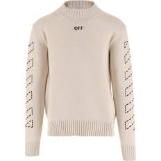 Off-White Sweatshirts Jumpers Off-White Stitch Arrows Diagonal Knit Jumper - Multi