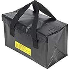 FUIK Brandsäker Li-Po Safe Bag, Explosionssäker Värmebeständig Li-Po Safe Bag för Lipo Batteriförvaring för RC Flygplans batterier Förvaring