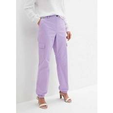 Bonprix Pantalones & Shorts Bonprix Relaxed Cargo Pants Lilac