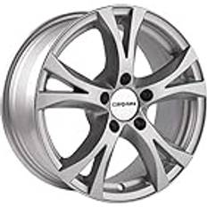 Car Rims Carmani CA96516H442KS bultcirkel 5,00 112,00 offset 42 nav centrering 57,10 design 9 konkurrent, kristallsilver