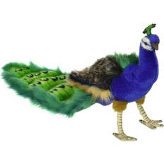 Hansa Peacock Plush Toy 24cm