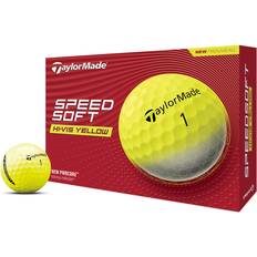 Gule Golftilbehør TaylorMade SpeedSoft Golfball