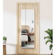 LivingAndHome Length Door Hanging-white&#44;37X147Cm Wall Mirror