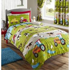 Portfolio Home Sharlene Duvet Cover Green