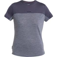 Damen - Merinowolle T-Shirts Icebreaker Women's Cool-Lite Sphere III S/S Tee CB Merinoshirt Gr grau