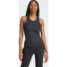 Polyamide Tank Tops adidas by Stella McCartney Sportswear Rib Tank Top Black