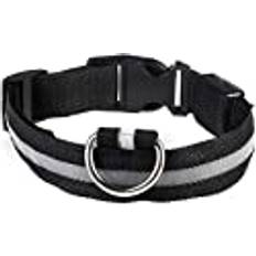 Smoro LED hundhalsband, uppladdningsbar USB, lysande hundhalsband