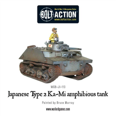 Modeller & Byggsatser Warlord Games Bolt Action Japanese Type 2 Ka-Mi Amphibious Tank EN