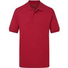 5XL - Unisex Polo Shirts Ultimate Clothing Collection Red, 5XL Heavyweight Polo Shirt Unisex