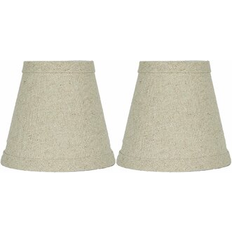 Linen Shades George Oliver 4.5"" H Empire Clip Shade