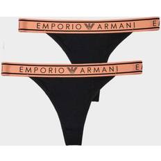 Emporio Armani Trosor Emporio Armani Stringtrosor Pack: Svart
