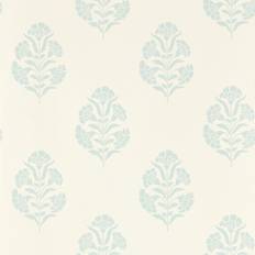 Blue - Hernia Non Woven Wallpapers Clarke & Clarke Standen Secret Garden 10.05m x 52cm Matte Wallpaper Roll