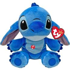 Stitch With Sound Disney 15cm Ty Beanie Soft Toy