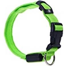 VILLCASE Krage Hundhalsband Djurhalsband Hund Upplyst Halsband Hund Ljus Led