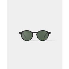 IZIPIZI Unisex Sunglasses IZIPIZI Occhiali Sun Polarized Mod. D Black Green Lenses