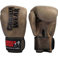 Martial Arts Gorilla Wear Yeso Boxing Gloves Vintage Brown Oz
