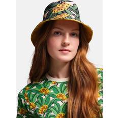 Femme - Toile Chapeaux Regatta Orla Reversible Floral Bucket Hat - Vert