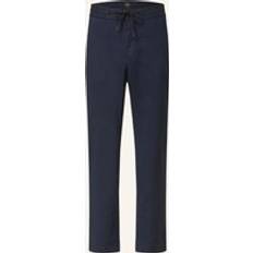 Linen - Man Trousers BOSS Sanderson Trousers Navy 32" Waist