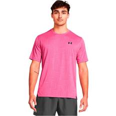 Tie Dye T-shirts Under Armour Tech Vent Geotessa Short Sleeve T-shirt Pink Regular Man