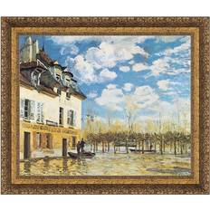 L'Inondation A Port-Marly Replica Painting: Small