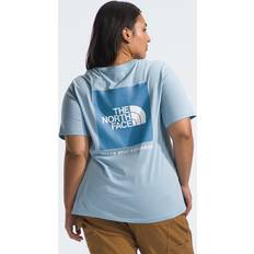 The North Face Women T-shirts The North Face Women's Box NSE T-Shirt 3X Steel Blue