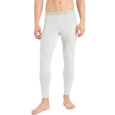 Blanco - Mujer Pantalones Térmicos Icebreaker 200 Sonebula - Blanco/White/Yellow