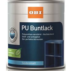 Obi PU Buntlack Holzschutzmittel Traffic White 0.75L