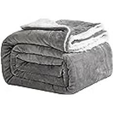Good Nite Bed Throw Blanket 130x150 cm Grey Blankets Grey
