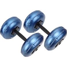 Adjustable Dumbbells Dpofirs 8-10KG Weight Adjustable Dumbbell Set, Fitness Water Filled Dumbbells for Muscle Training, Home Modeling Equipment for Women Men Teens