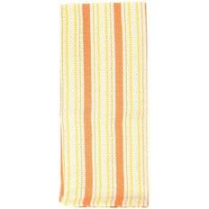 Orange Kitchen Towels CoolCookware AG-30631S-4 Tea Stripe Kitchen Towel Orange