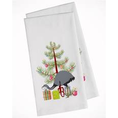 Carolines Treasures BB9290WTKT Rhea Christmas Kitchen Towel White