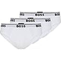 HUGO BOSS Underwear HUGO BOSS Herren 3er-Pack Klassische Stretch-Slips mit normaler Passform Slip, Weiss/opulenter Garten