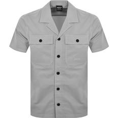 Barbour Camicie Barbour International Short Sleeve Shirt Grey